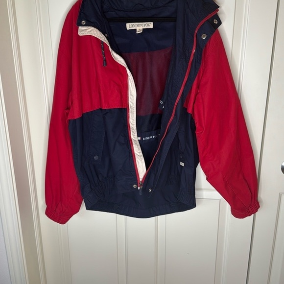 Men’s London Fog  Nautical Windbreaker Jacket size XXL - Picture 2 of 11